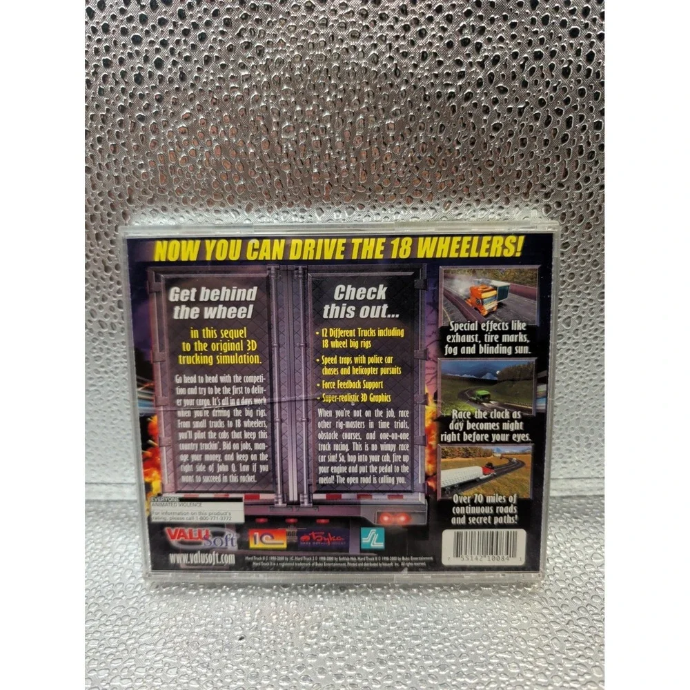 Hard Truck II Jewel Case (PC, 2001)